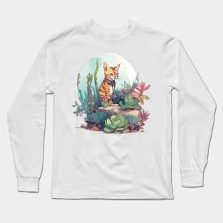 Cute Bengal cat Long Sleeve T-Shirt